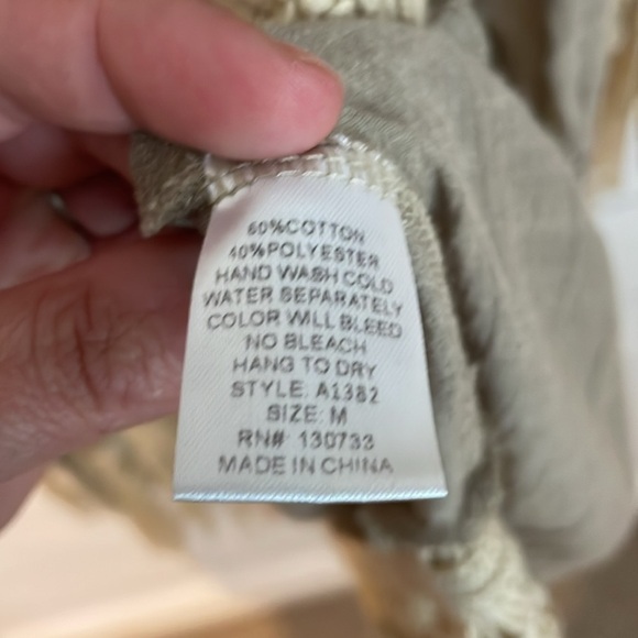 UMGEE Usa Women's open front poncho coverup size M boho western festival‎ - Picture 6 of 7